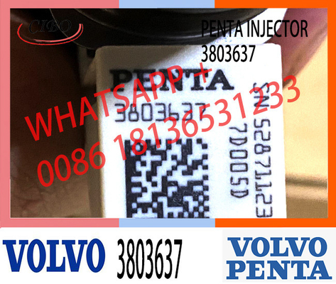 Volvo Penta 3829087 3803637 03829087 için Orijinal Orijinal Yeni Common Rail Enjektör BEBE4C08001