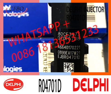EJBR04701D A6640170021 A6640170221 R03401D R04701D Ssangyong Actyon 2.0d 2006-2011 için Yeni DELPHI Yakıt Enjektörü
