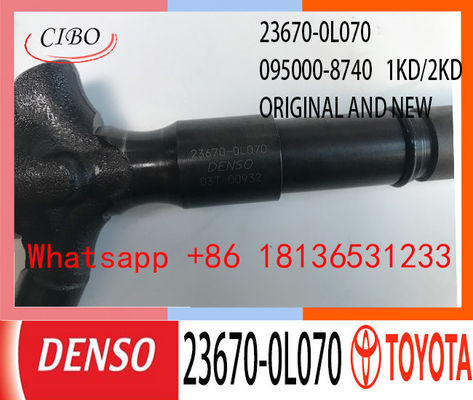 TOYOTA Hilux için ISO 23670-0L070 095000-8740 Otomatik Yakıt Enjektörü